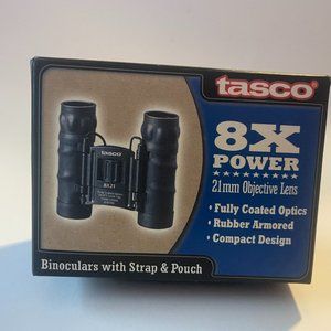 Tasco Binoculars with Strap & Pouch